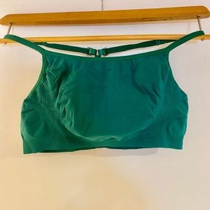 Green Yoga Bra